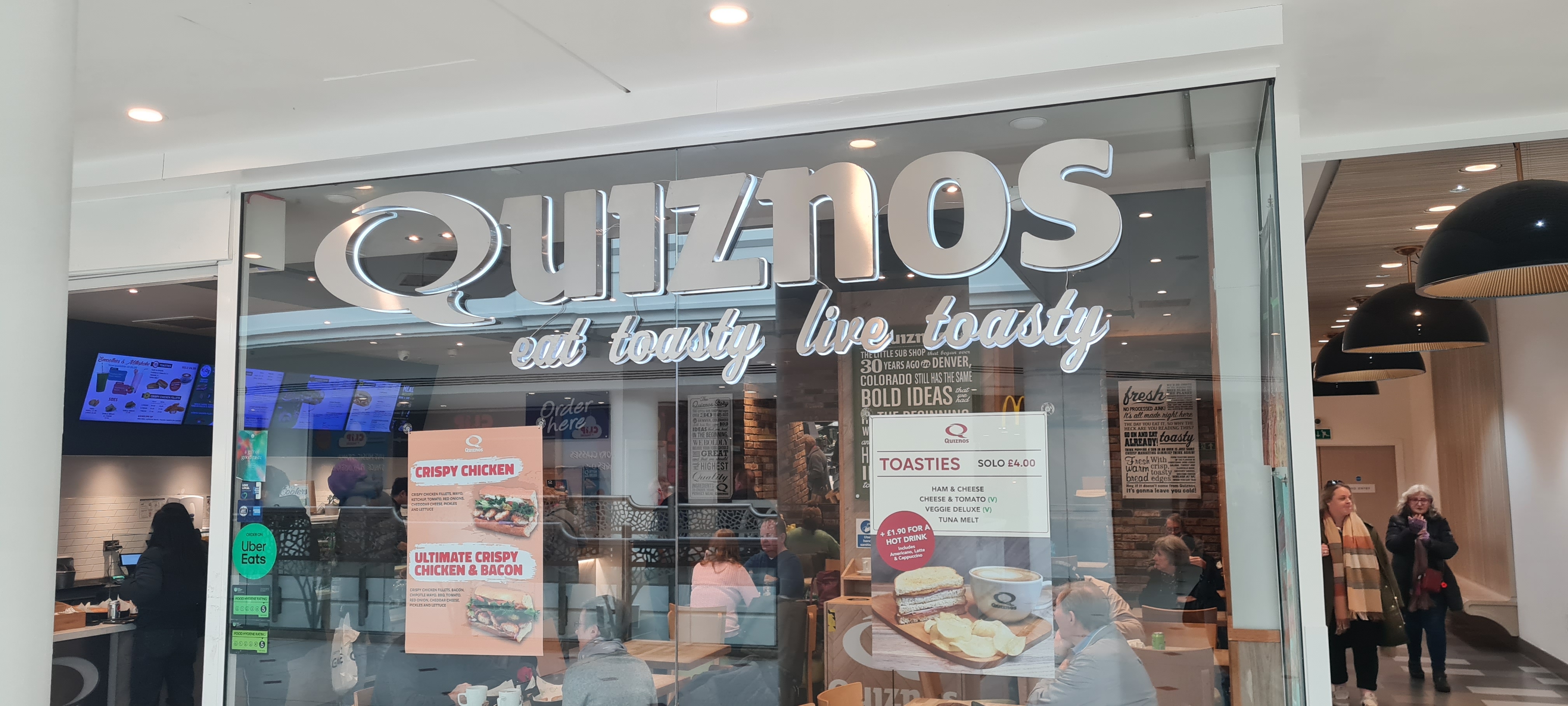 Quiznos Bromley High Street (26 January)