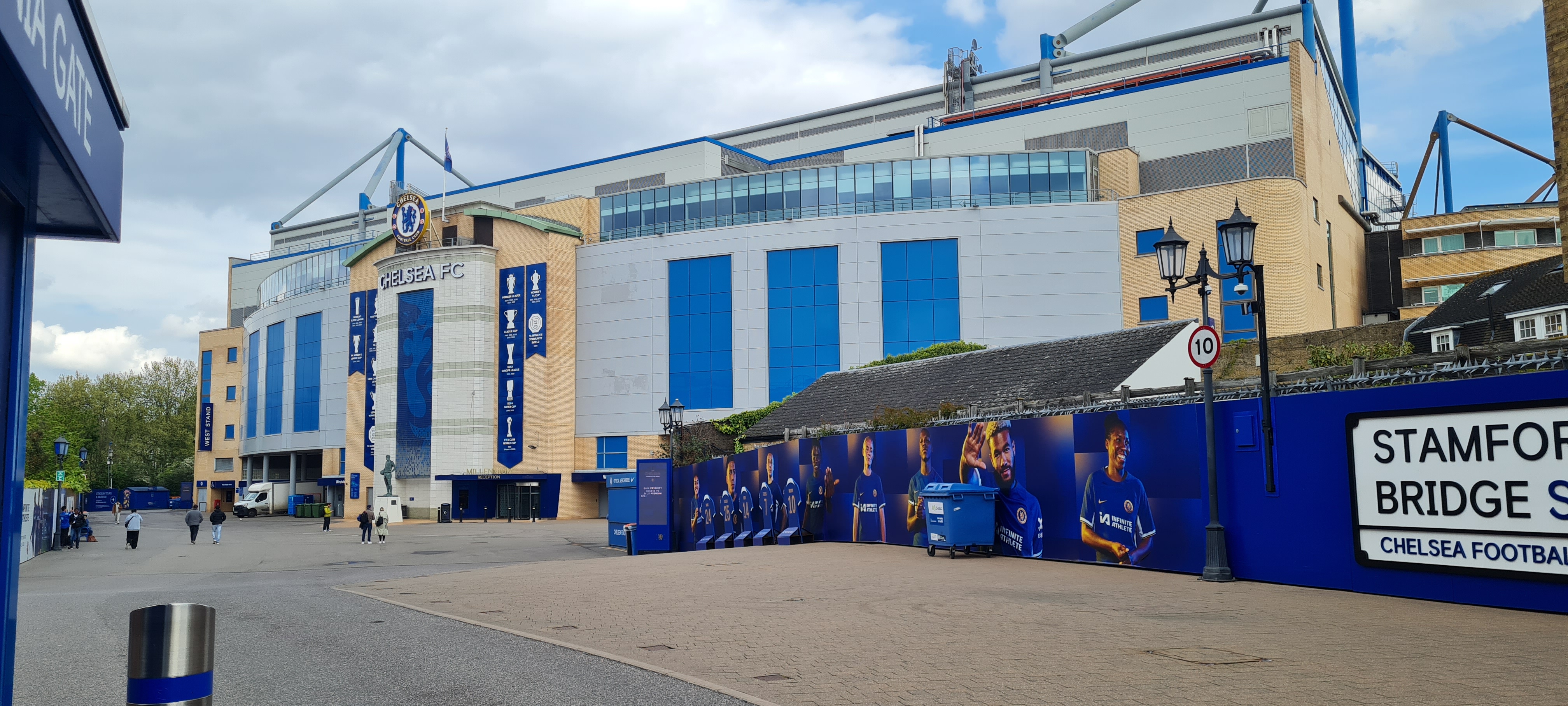 West Stand of Stamford Bridge