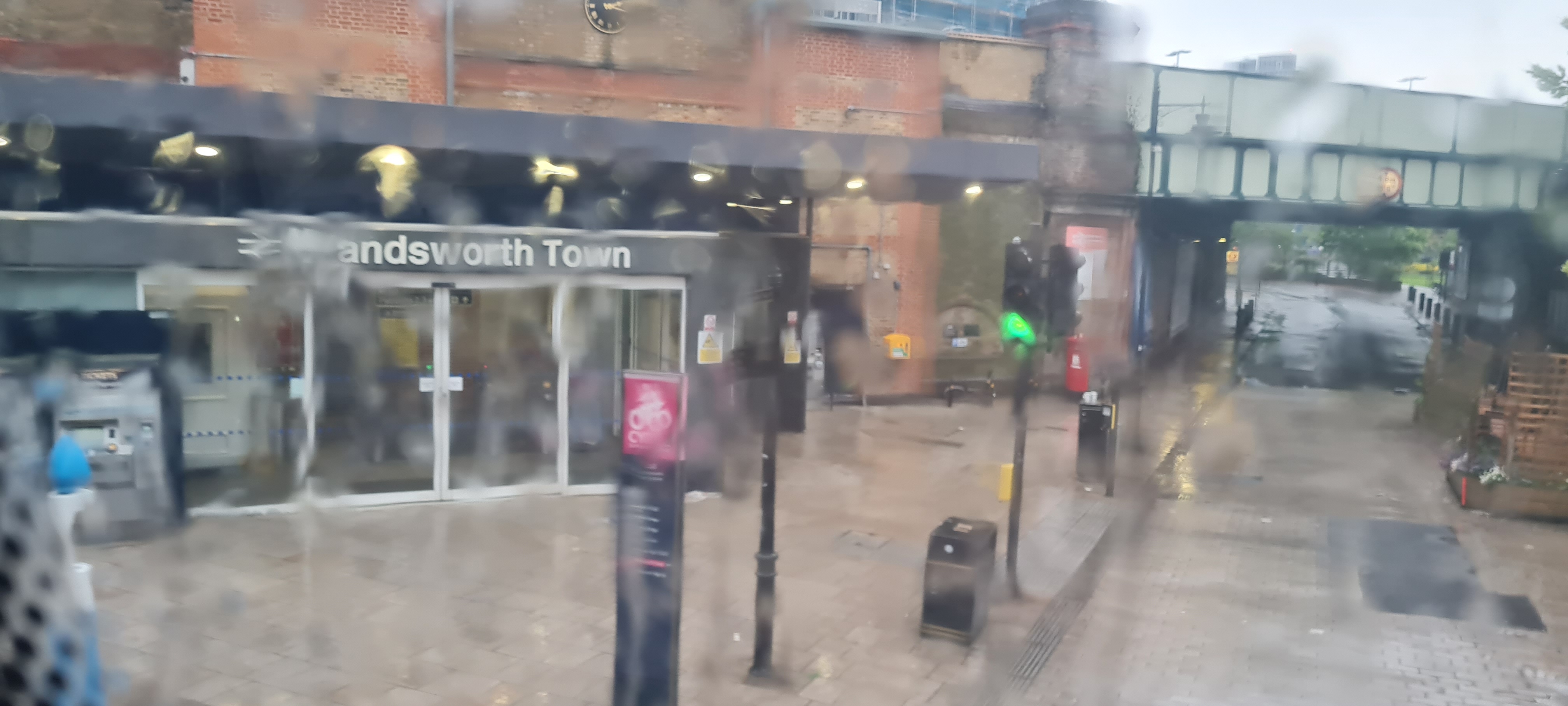 Entrance to Wandsworth Town station