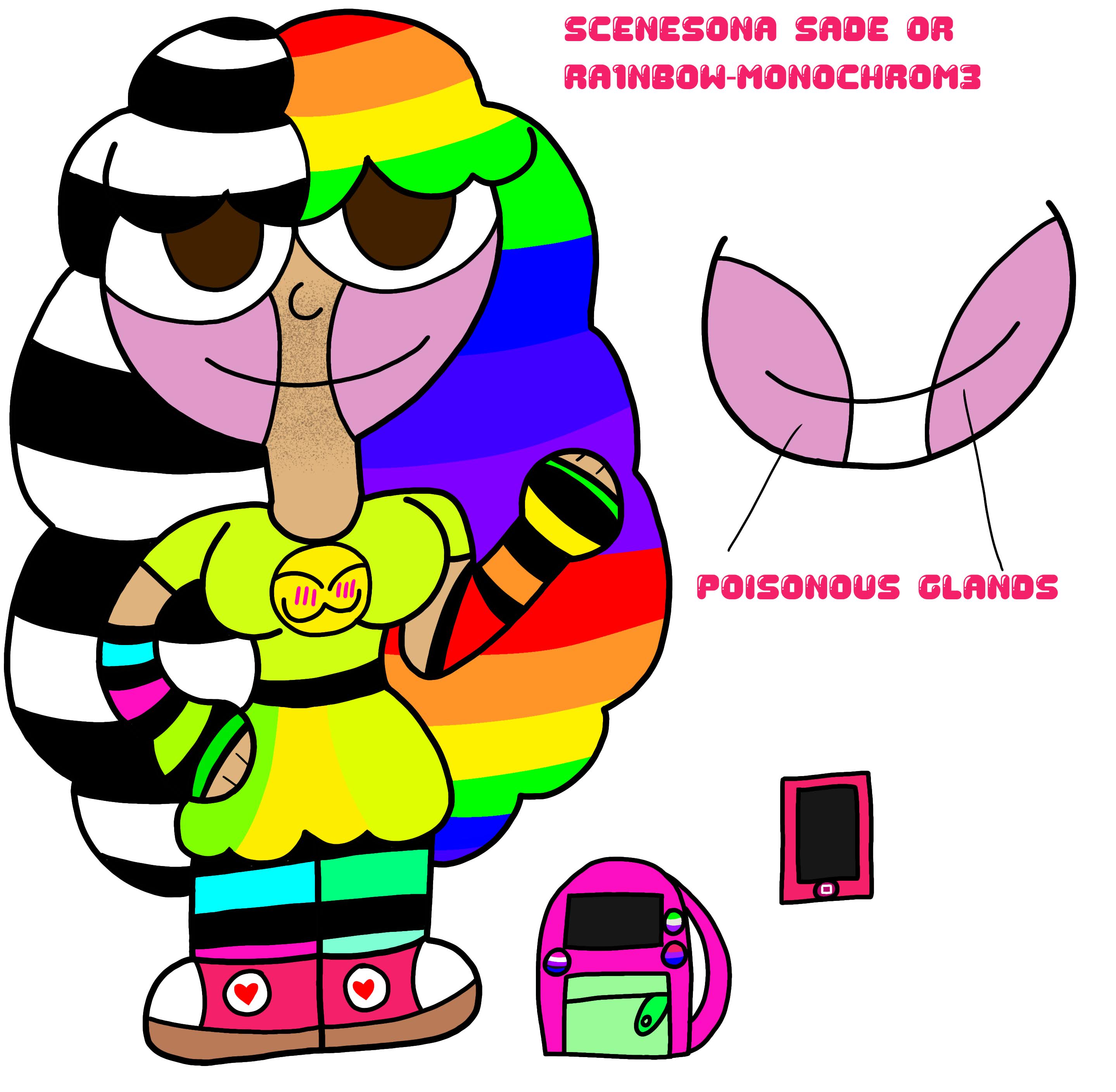 Scenesona Sade Reference sheet