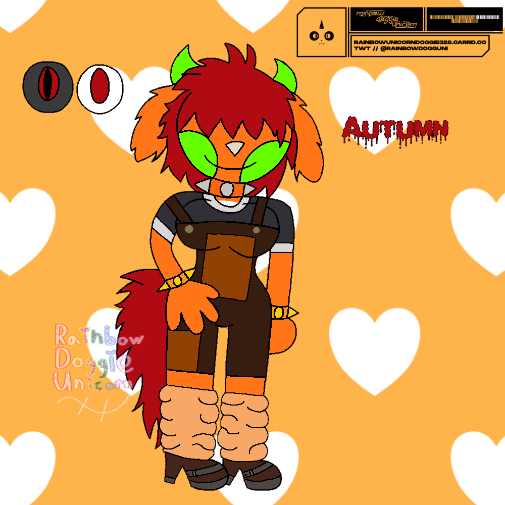 Autumn the Vampire Doggie Unicorns Sister.