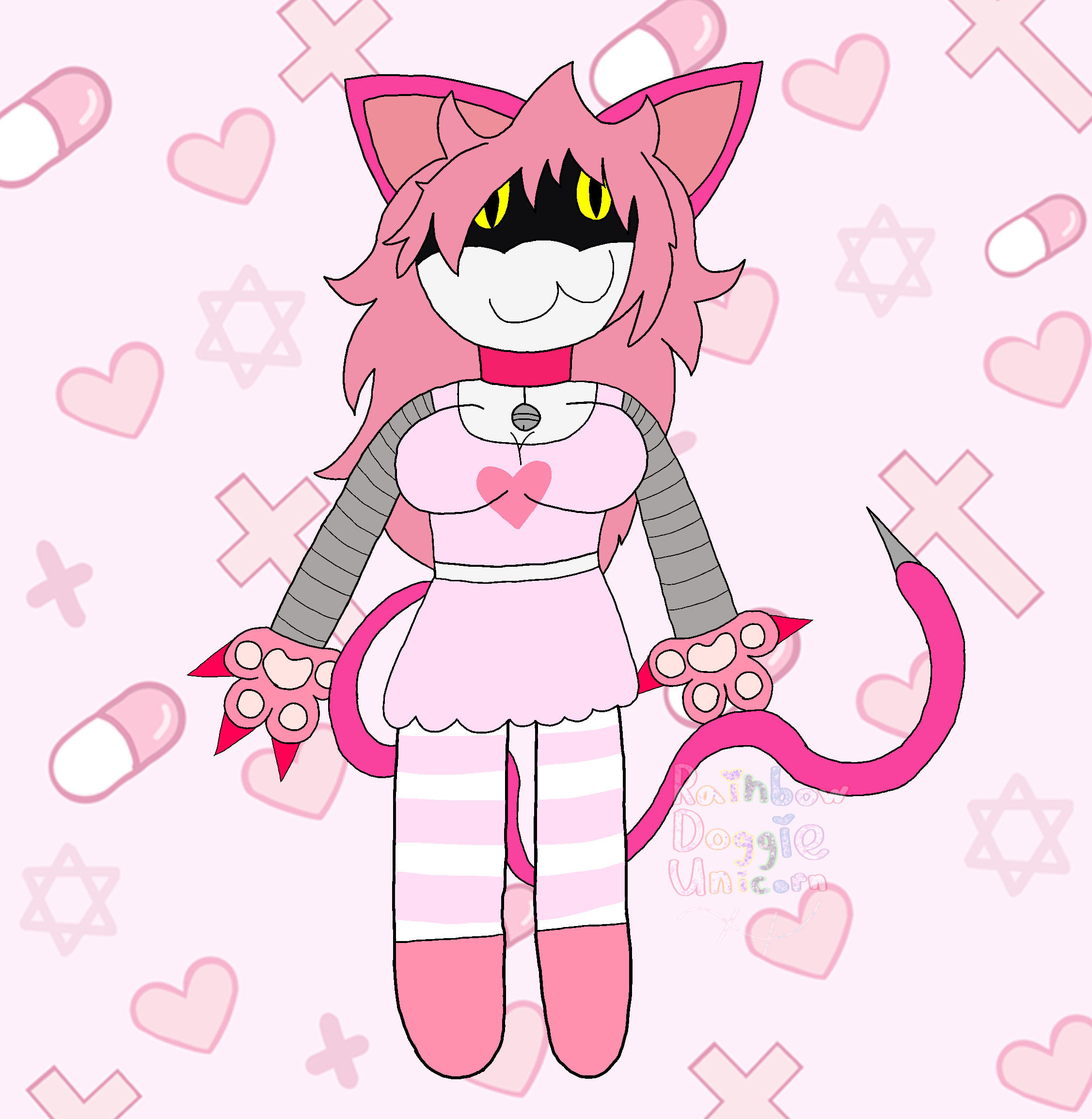 Murder Drones OC: Neko Sugar