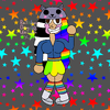 Scenesona Sade in a Nyan Cat Outfit