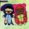 Martin Greywhinder and Sloane Gādian in Kigurumi Onesies