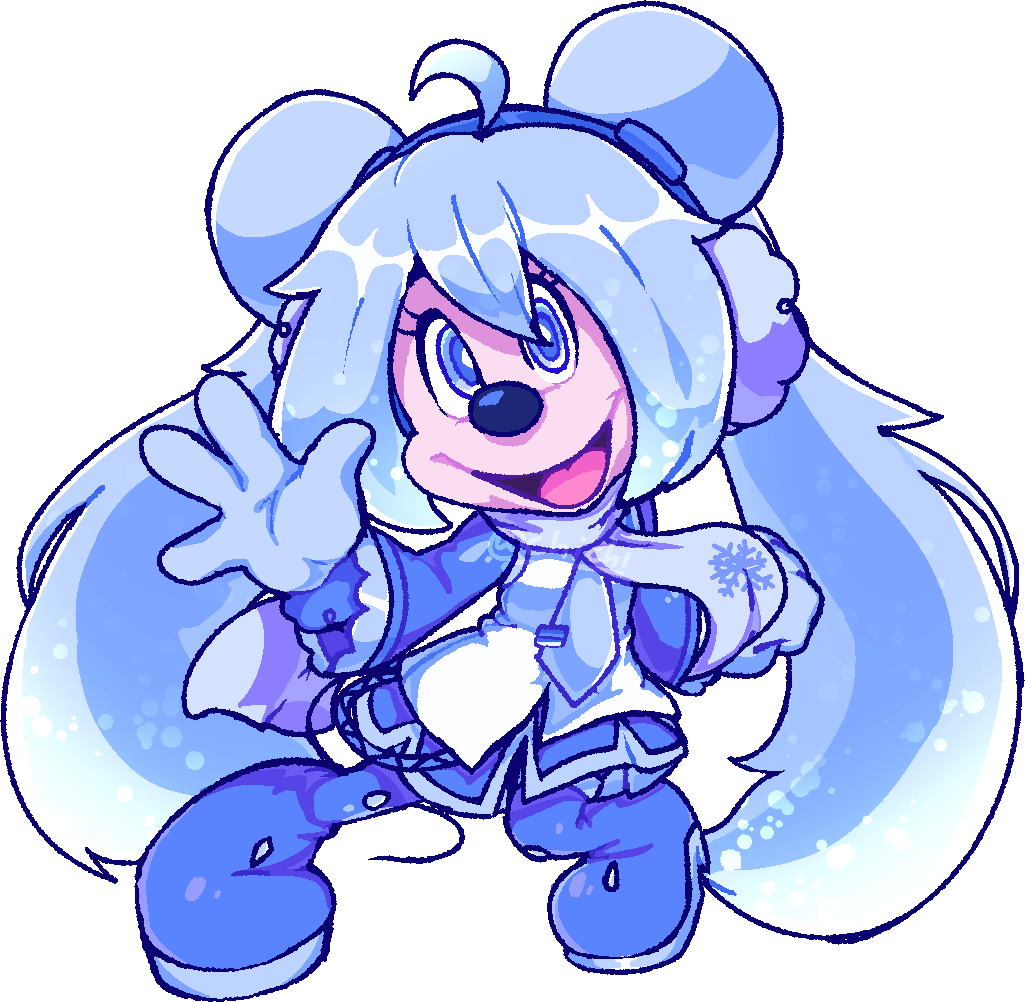 Snow Miku Mouse