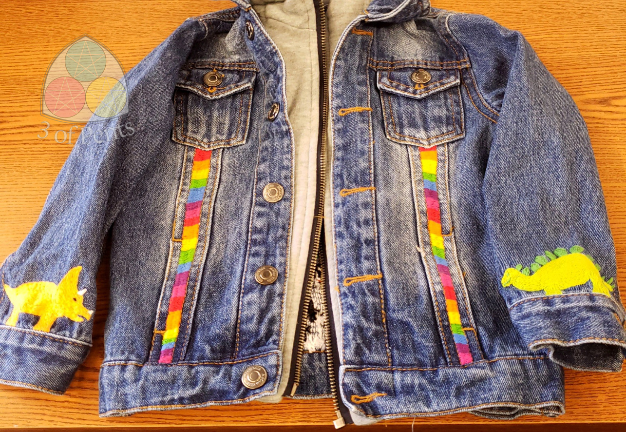 Embroidery // Niece's Jacket #1