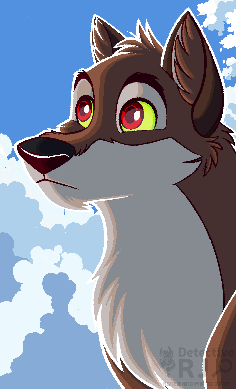 Balto in Paintbrush