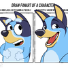 Fanart Meme: Bluey