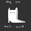 slugcat rain world doodle (four)