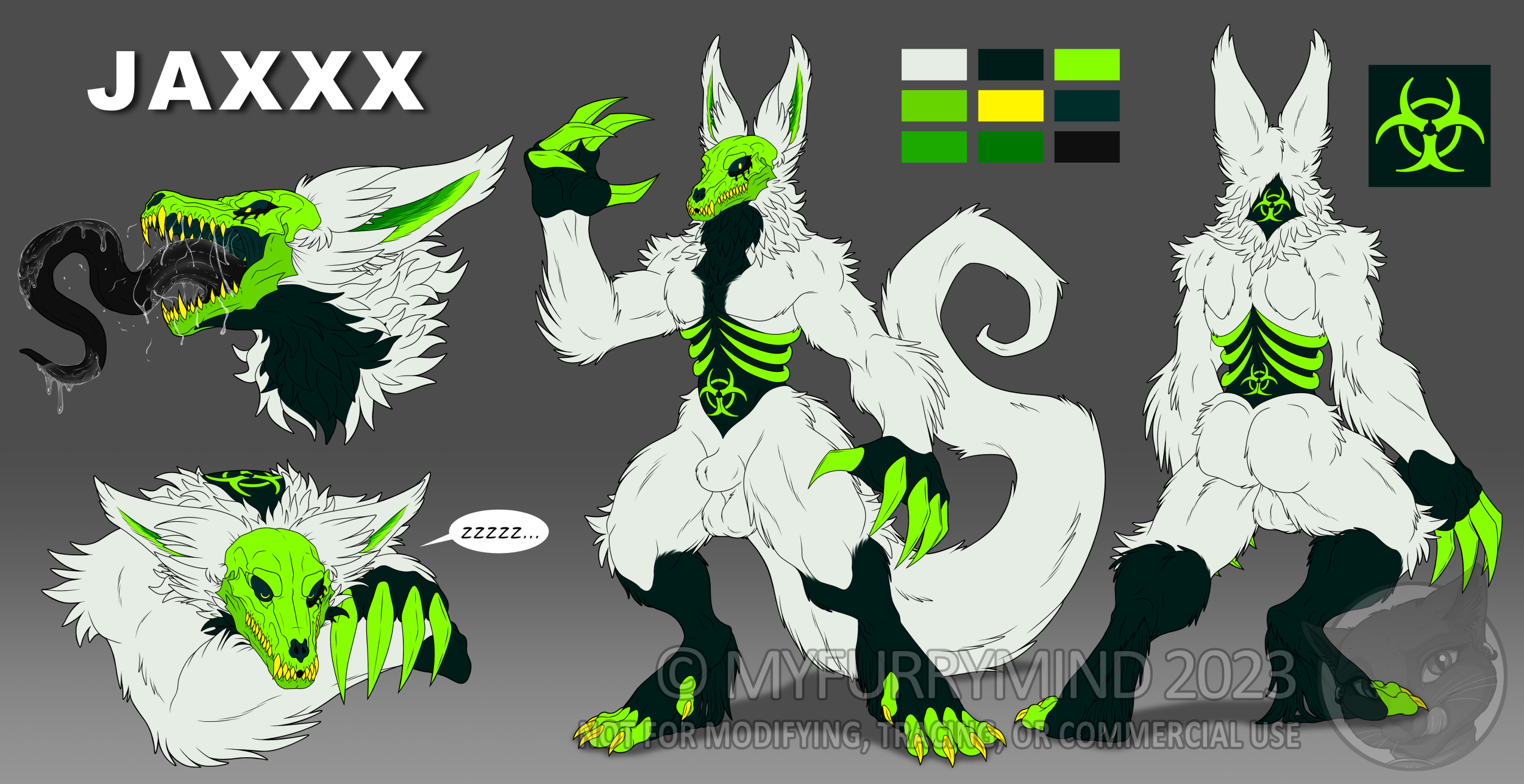 Comm: Jaxxx Character Sheet for Yozora_Cutie (NSFW1)