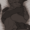 Gift: Ruka And Kitten Snuggle for LukeTheFox