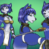 Artcrap: Krystal From Star Fox Adventures (+1 Alt)