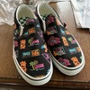 My New Vans Japanese Neon Slip-On Shoes