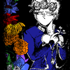 Giorno picking flowers