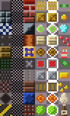 8x8 Sokoban Tiles