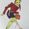 Zombie Saleswoman