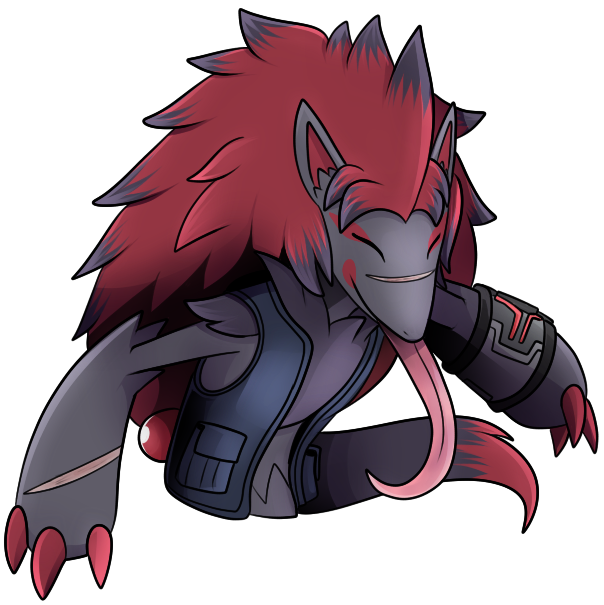 Commission: Uchiha Zoroark Bust