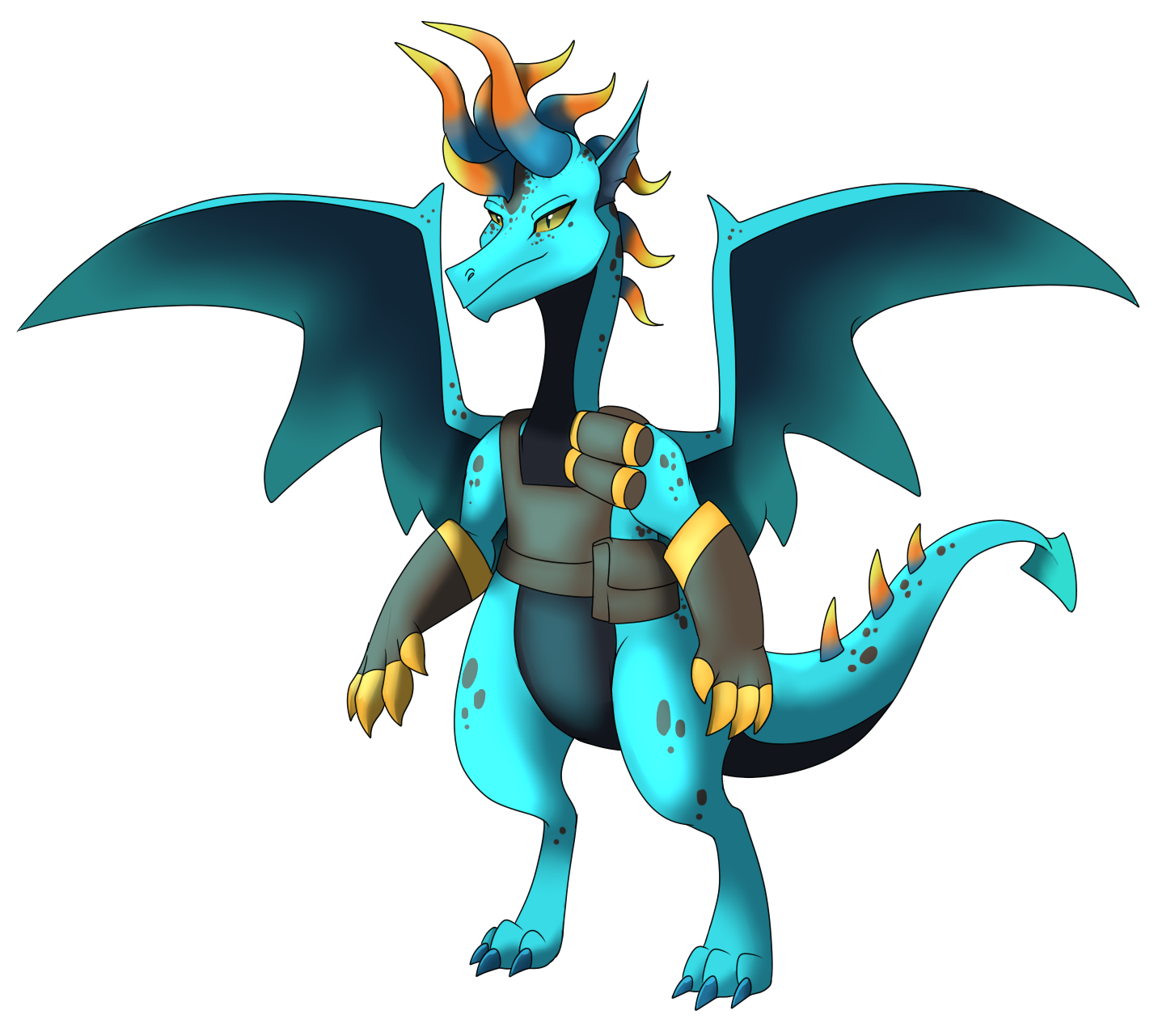 Blue Pyrogon