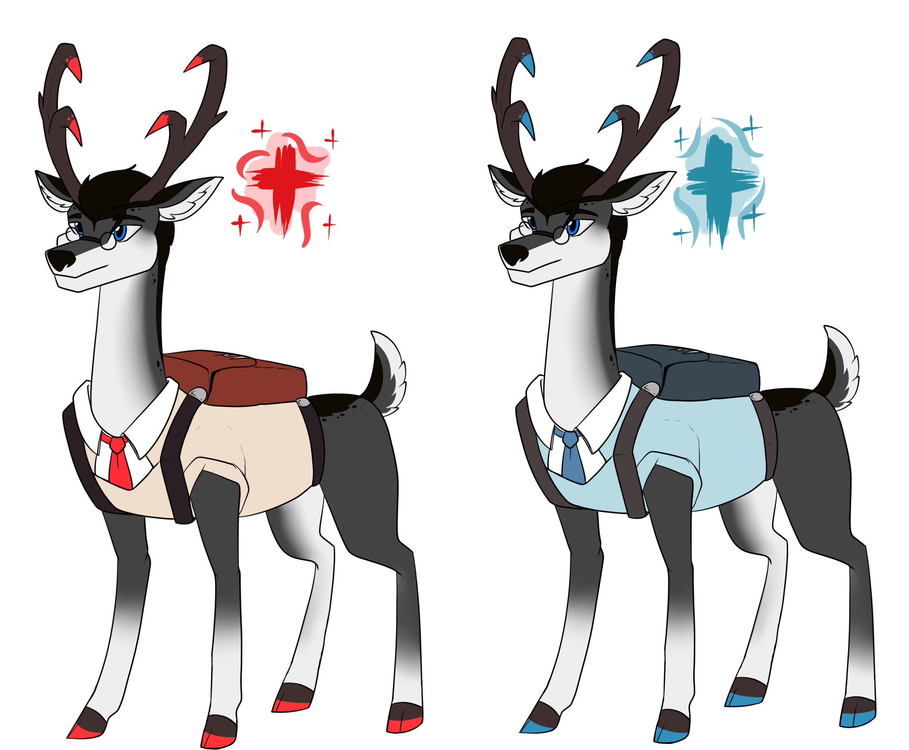 Red MediDeer & Blue MediDeer