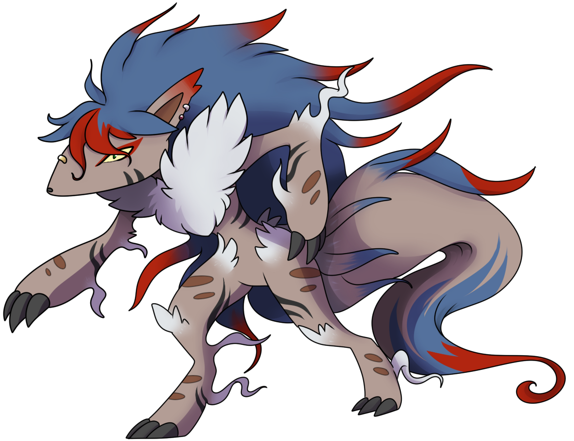 Commission: Ziggy Hisuian Zoroark Form