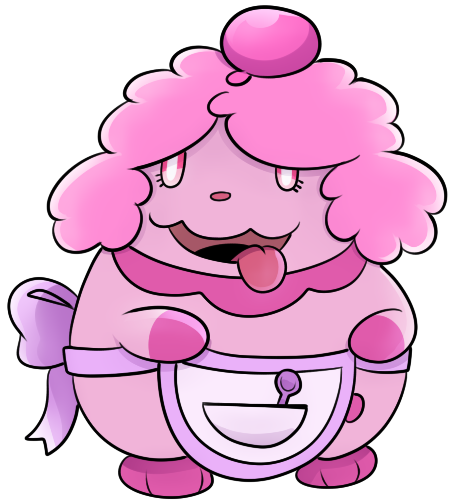 Pokemon AU: Cotton Candy the Slurpuff