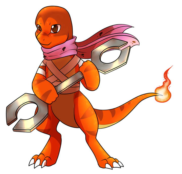 Dizzy the Charmander