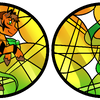 Stain Glass Vildtiger