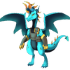 Blue Pyrogon