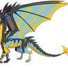 Commission: Western Luxray Dragon