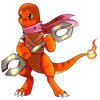 Dizzy the Charmander