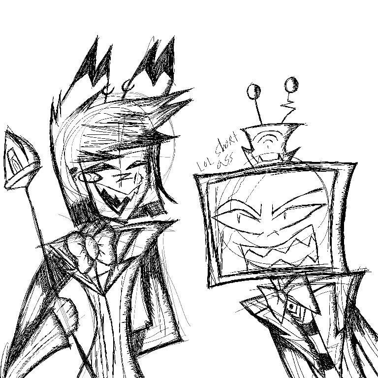 Vox and Alastor idk