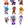 FNAF stickers