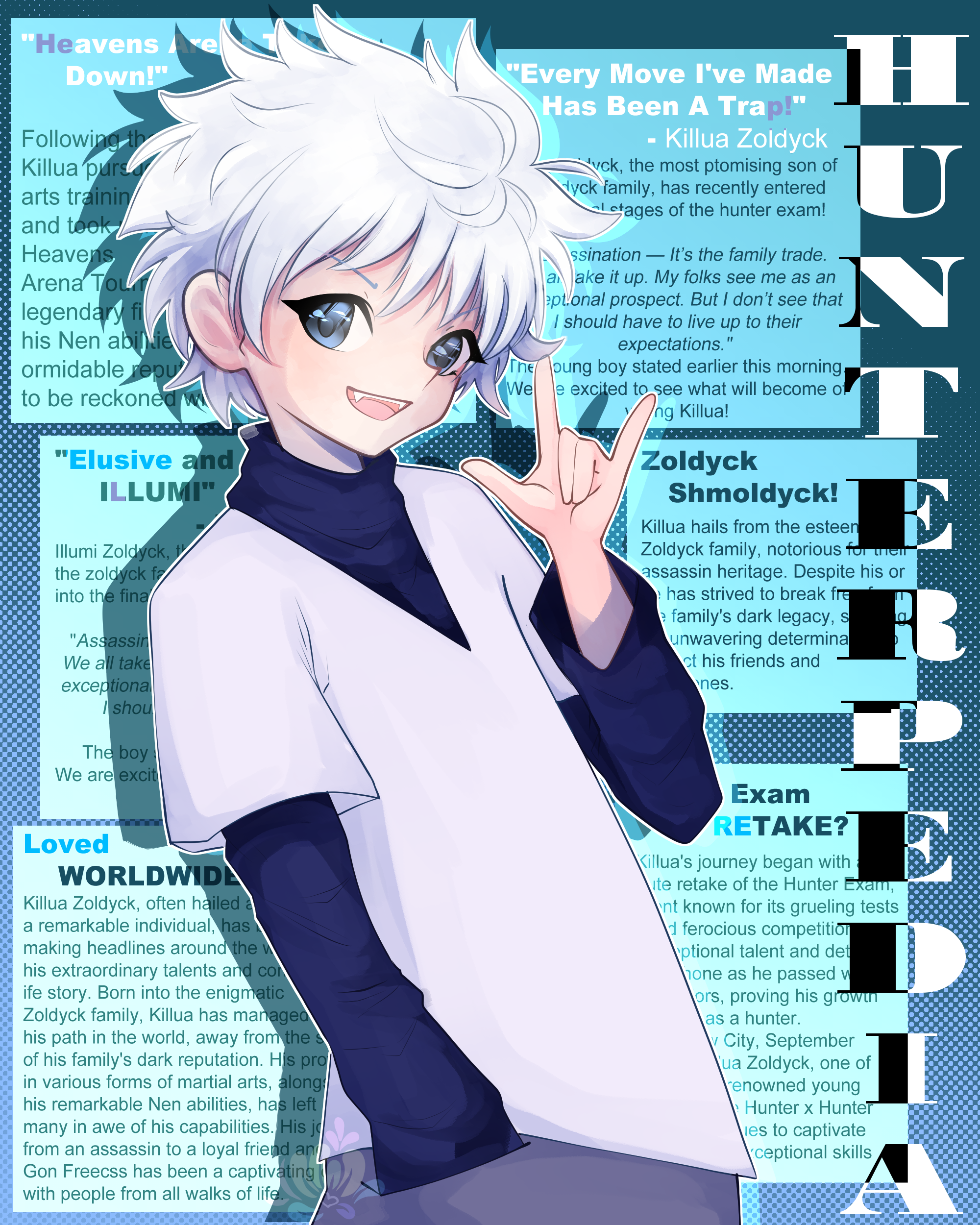 Killua: Lightning-fast