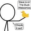 Dave on The Duck Webcomics