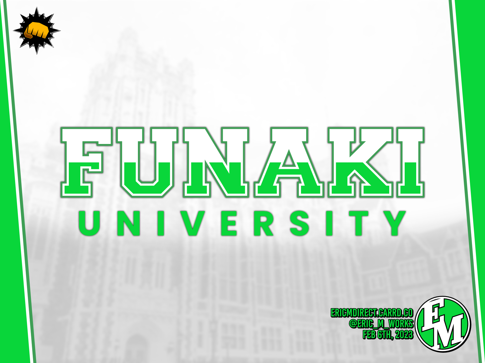 KING OF UNIVERSITY: FUNAKI