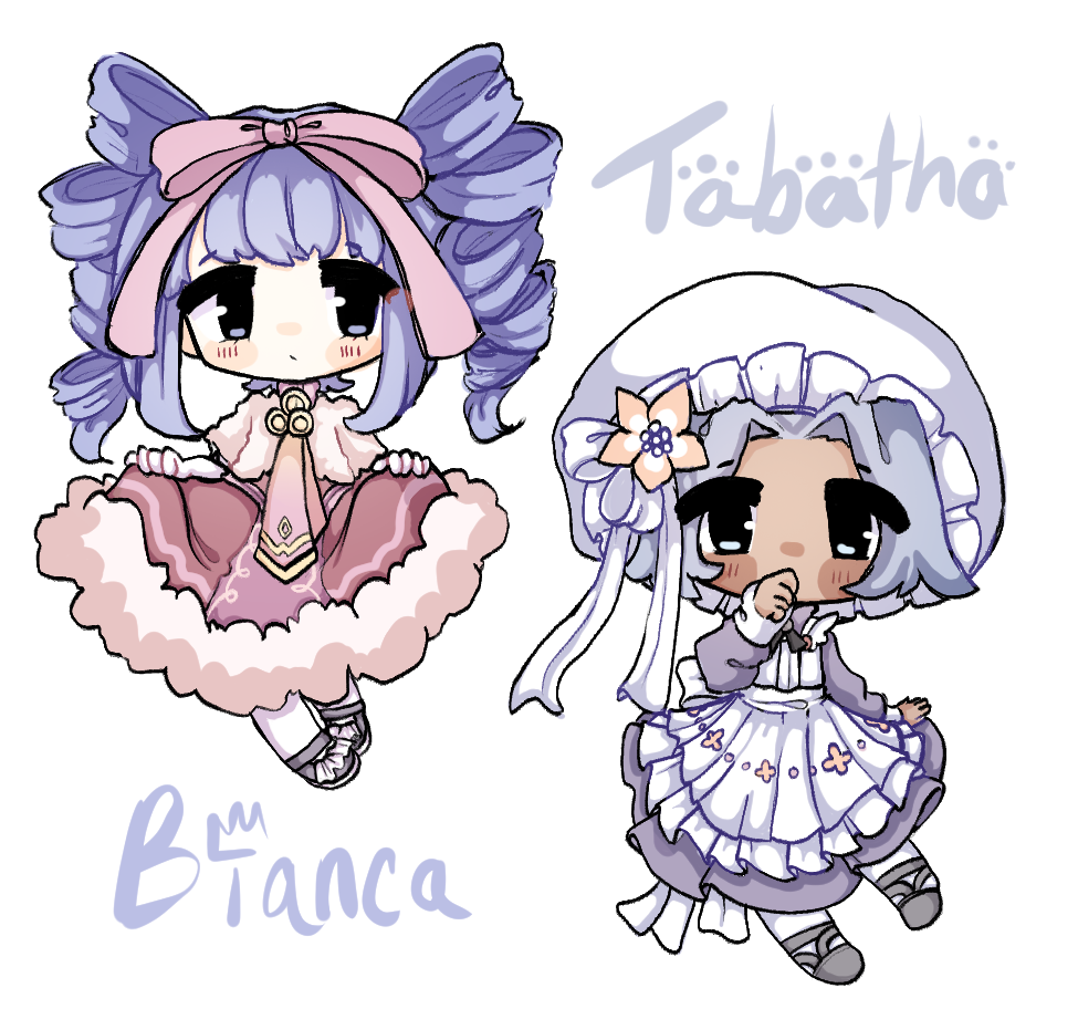 Tabatha & Bianca chibis