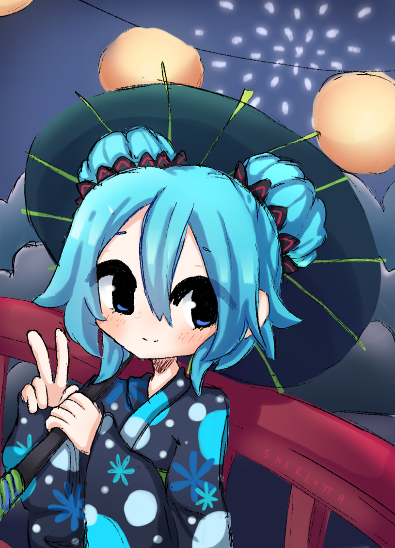 Yukata style Miku