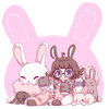 pink bunnies