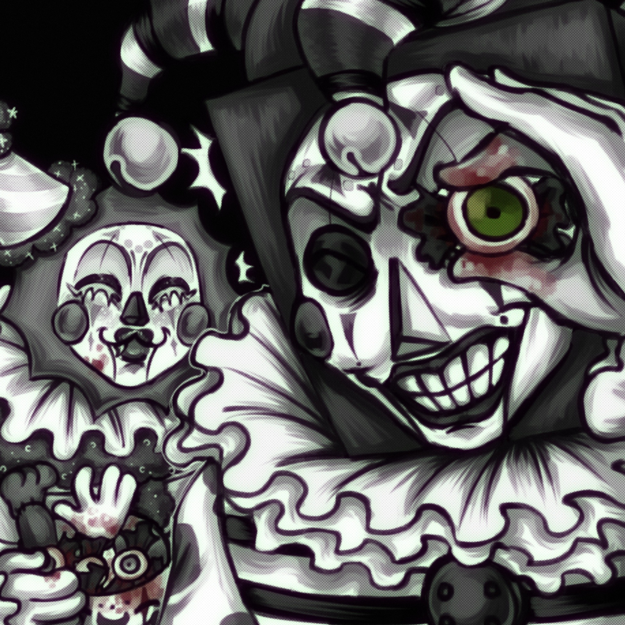 (Candy) Pierrot Sunny and The Jester Toymaker (Harmony and Horror)