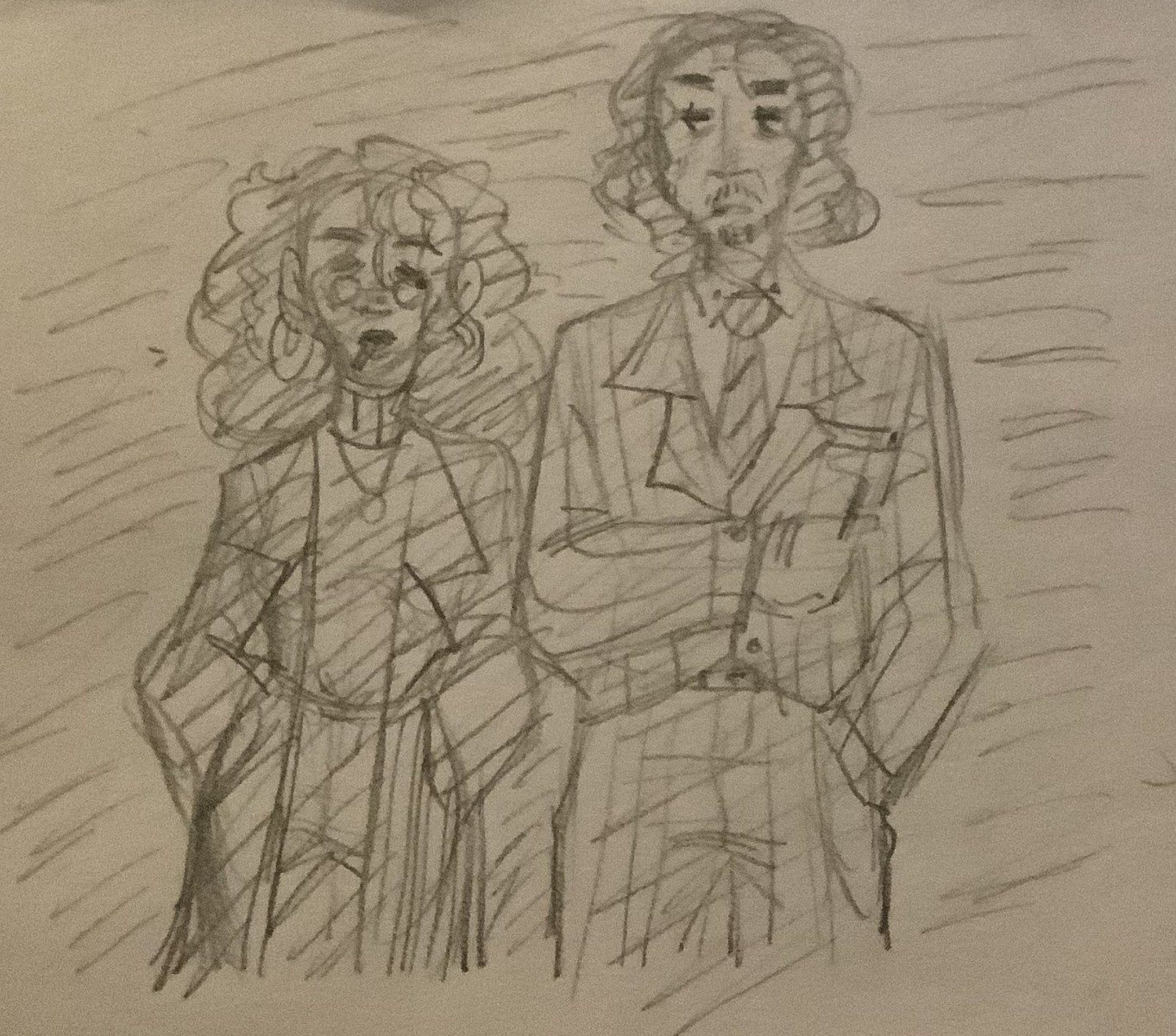 Jack Walten/Dottie Leclerc doodle 1 (The Walten Files)