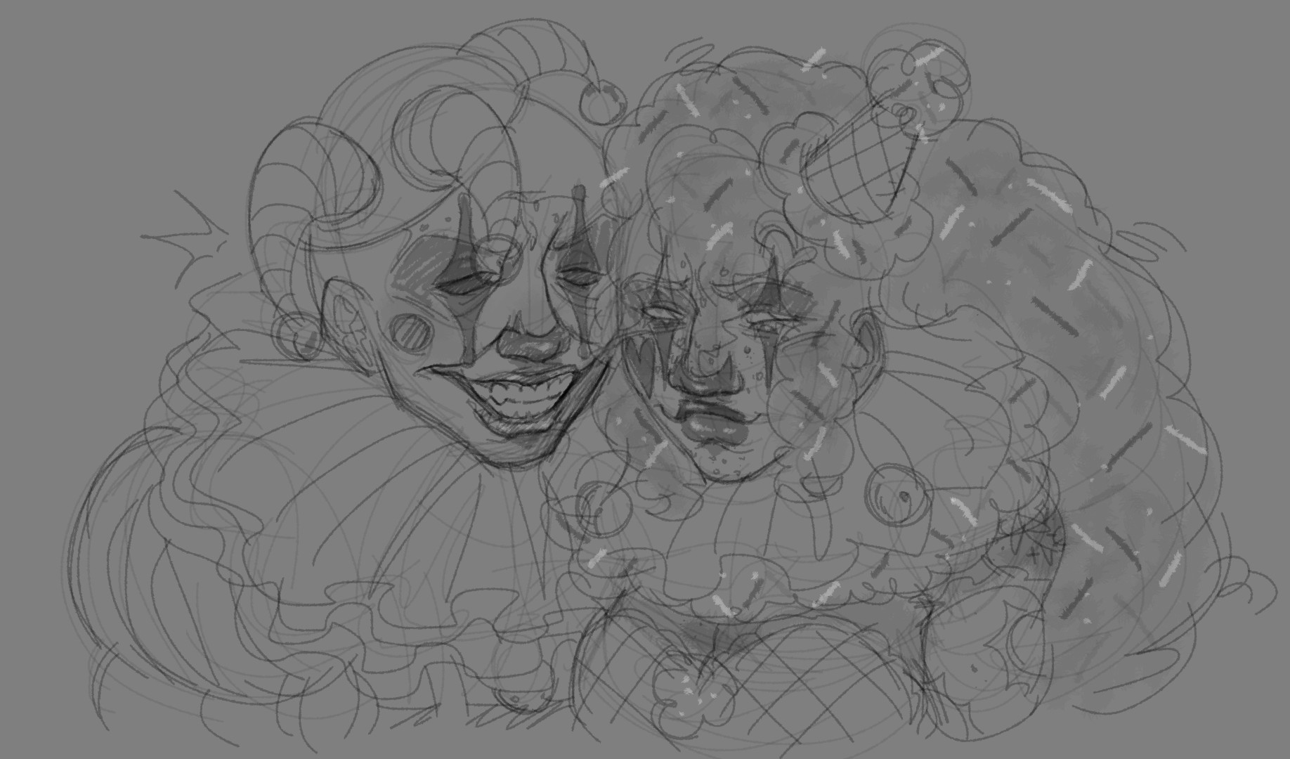 Jester Martin GreyWhinder/Clown Mari Faucher (Harmony and Horror)