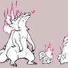 Typhlosion Ninetales hybrid evolution line