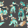 Minty - Fursona Ref