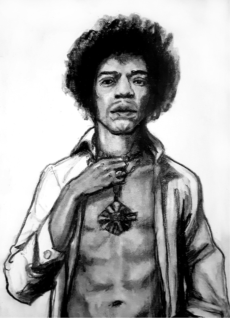 Jimi Hendrix Portrait