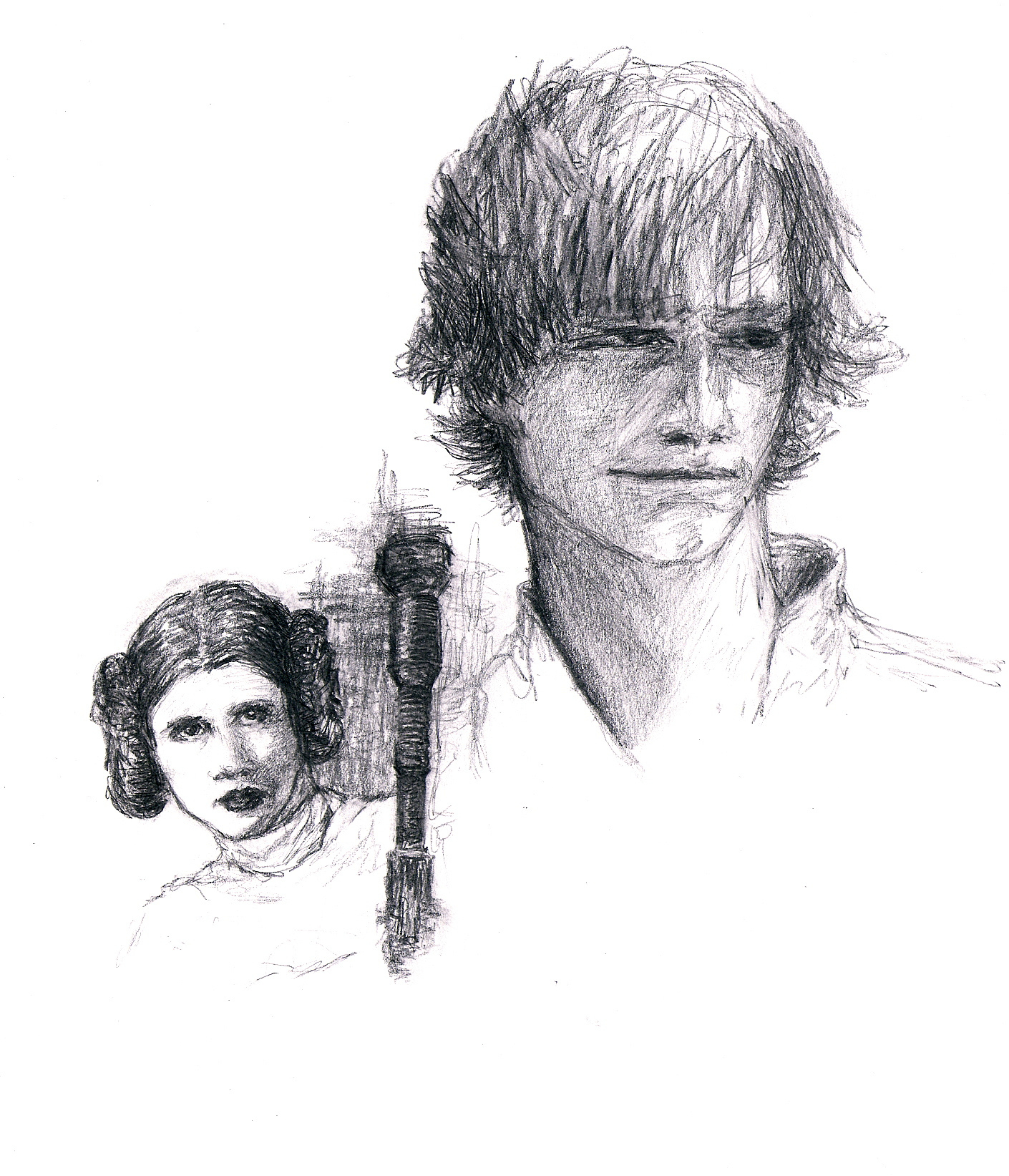 IV A New Hope - Luke & Leia