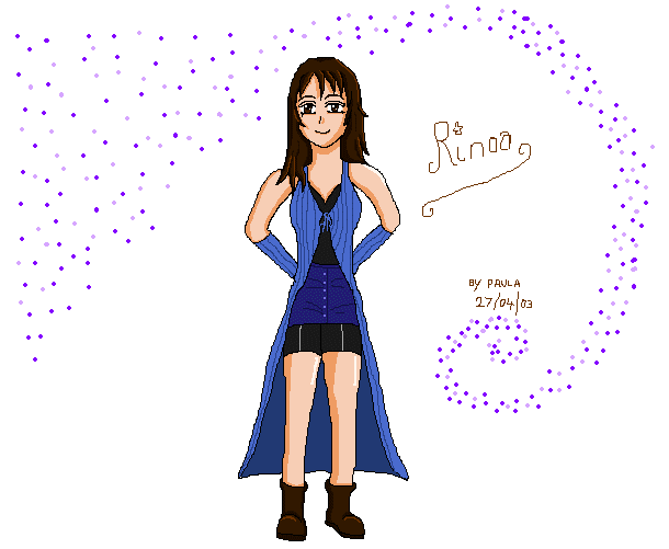 Rinoa from Final Fantasy VIII.