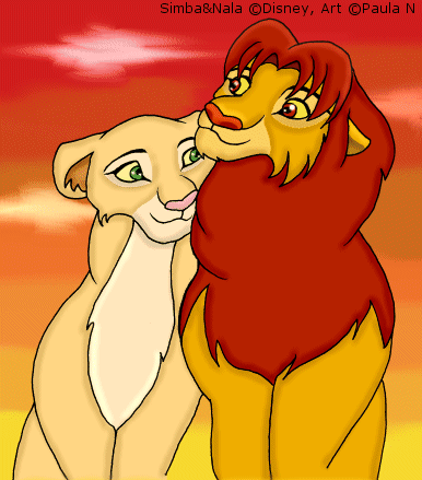 Simba and Nala