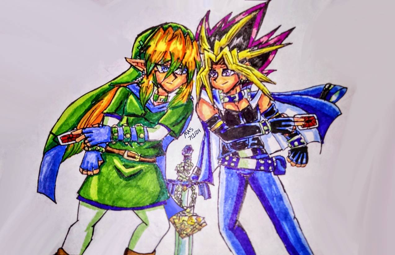 Game on ! Atem x Link