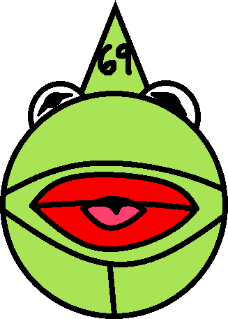 Kermit the birthday frog