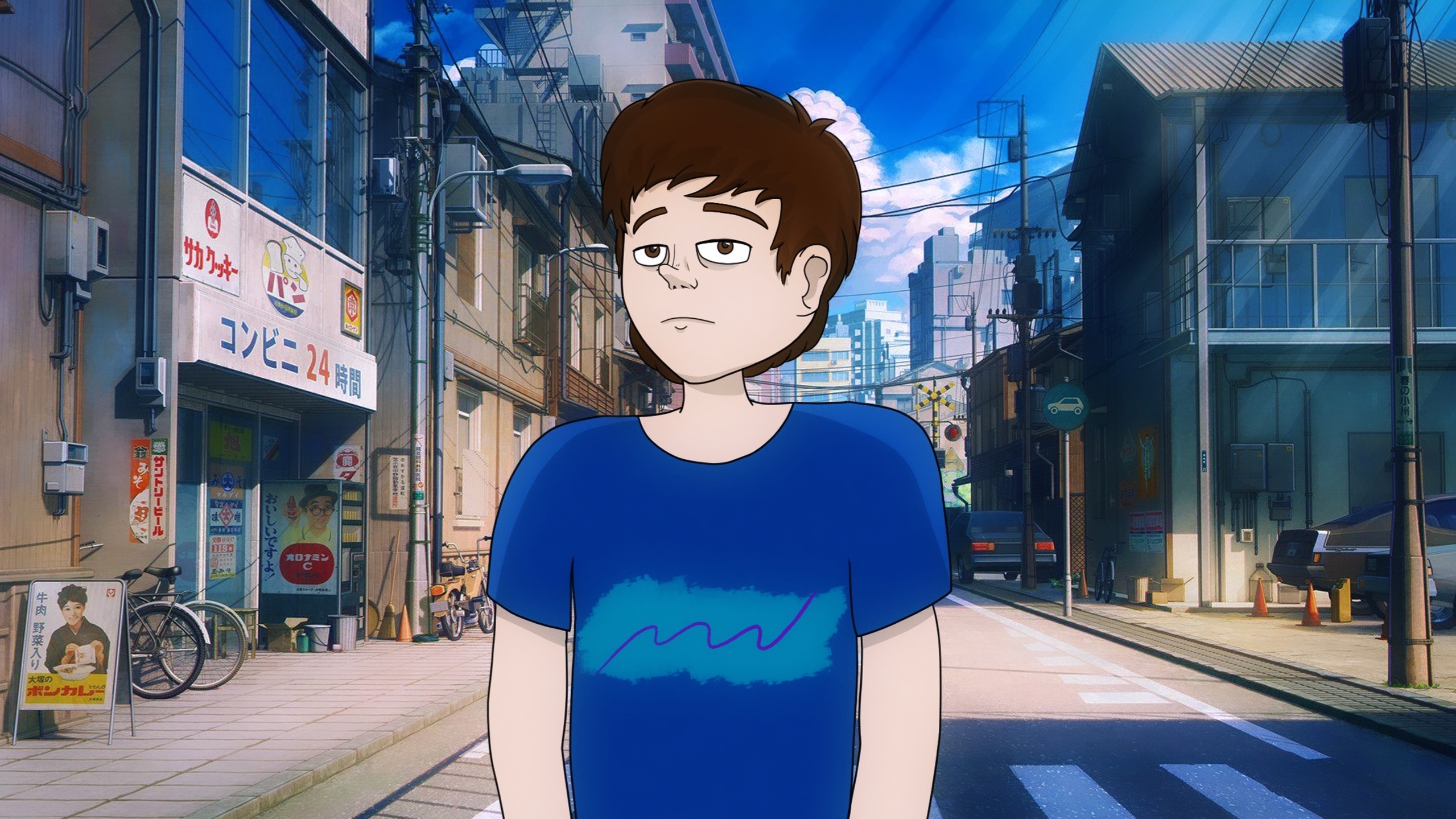 Lionel in an anime